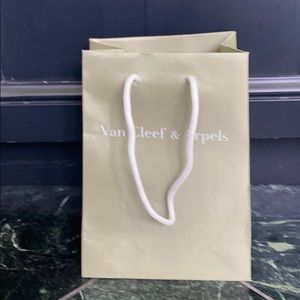 Van Cleef & Arpels paper shopping bag
